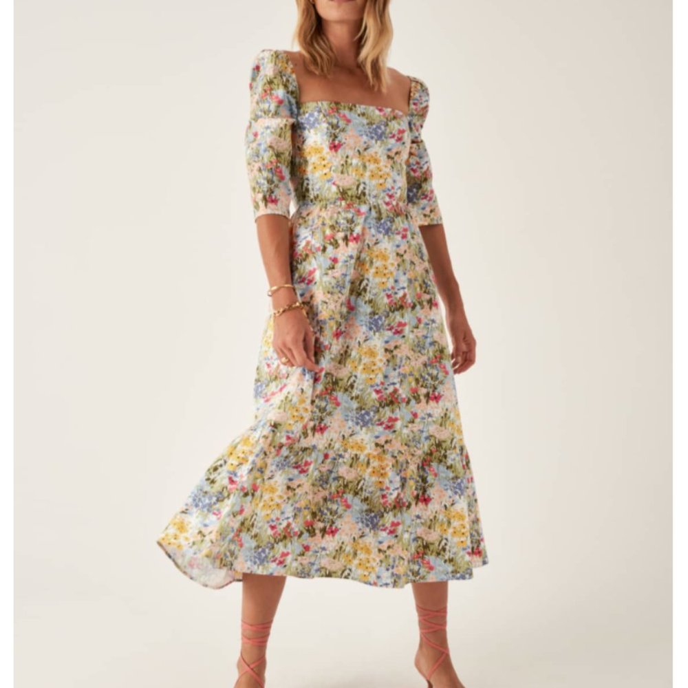 Reformation Cyprus Dress - Countryside